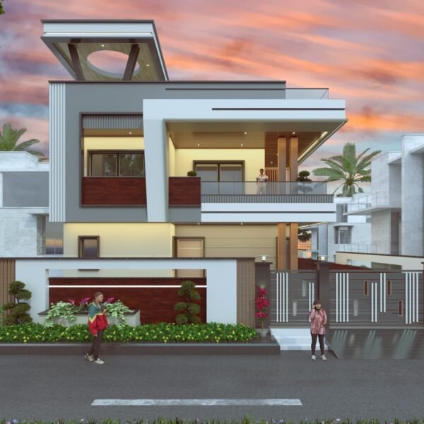 The special architecture made by house